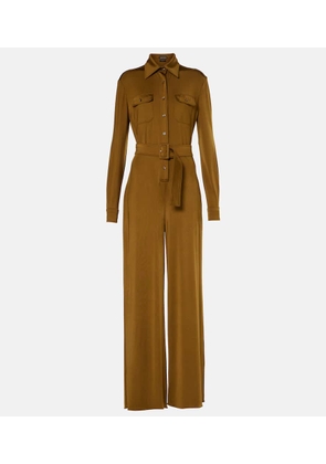 Tom Ford Satin jersey jumpsuit