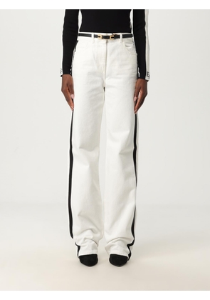 Jeans ELISABETTA FRANCHI Woman color White