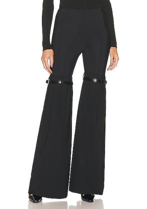 Coperni Hybrid Flare Trouser in Black - Black. Size 40 (also in ).