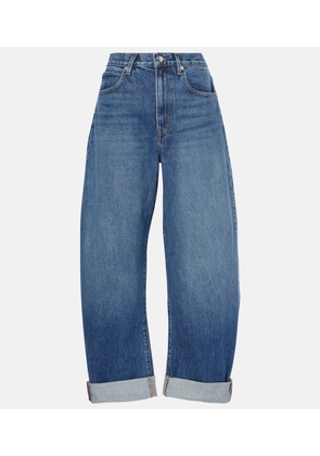 Frame The Bubble barrel-leg jeans