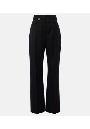 Jacquemus Le Pantalon Sauge wool flared pants