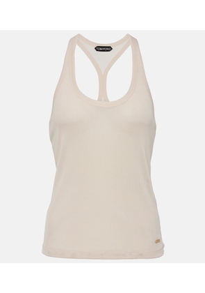 Tom Ford Crepe jersey tank top