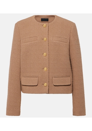 Nili Lotan Paige cropped tweed boucle jacket