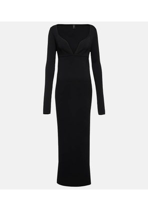 SIR Helena ribbed-knit maxi dress