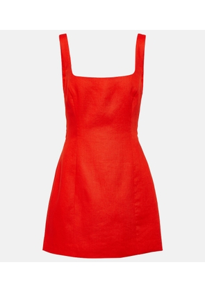SIR Iris linen minidress