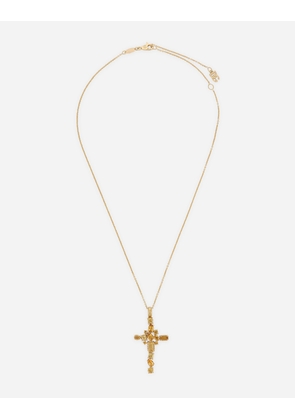 Dolce & Gabbana Rainbow Monochrome Pendant 18-carat Yellow Gold And Citrine Quartz - Woman Necklaces Gold Gold Onesize