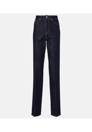Dolce&Gabbana High-rise straight jeans