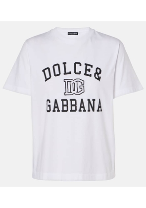 Dolce&Gabbana Logo cotton jersey T-shirt