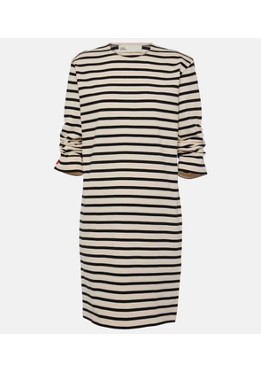 Tory Burch Striped cotton minidress