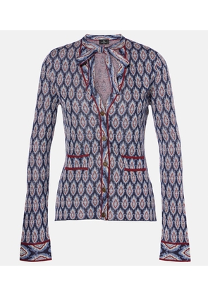 Etro Scarf-detail cardigan
