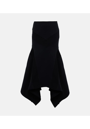 The Attico Cotton midi skirt