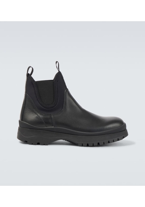 Prada Leather Chelsea boots