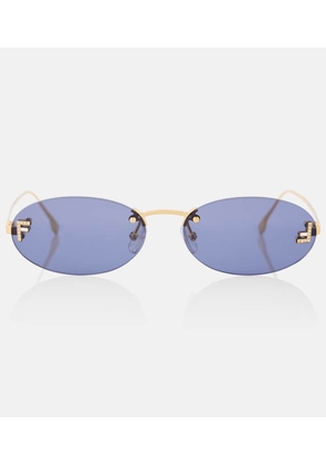 Fendi Fendi First Crystal embellished sunglasses