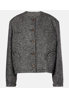 Blaze Milano Lottus Gliss wool-blend jacket