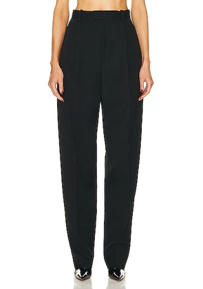 Bottega Veneta Sartorial Wool Twill Trousers in Black - Black. Size 38 (also in ).
