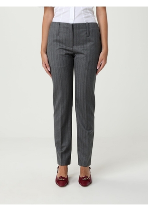 Pants MCQUEEN Woman color Grey