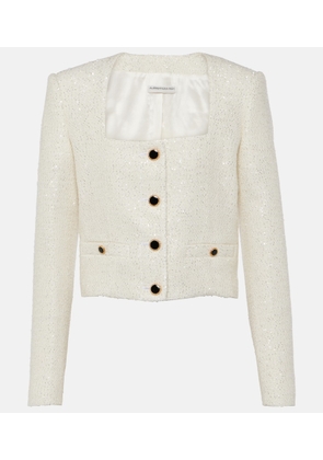 Alessandra Rich Sequined tweed jacket
