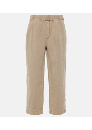 Velvet Jessie linen straight pants