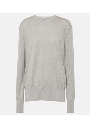 Toteme Silk and cashmere-blend sweater