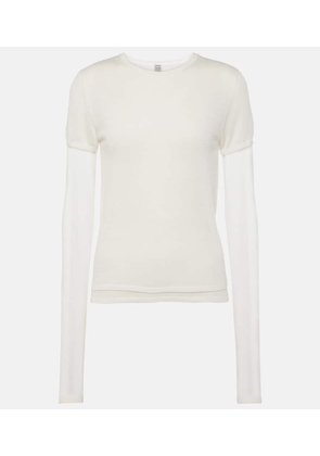 Toteme Layered jersey top