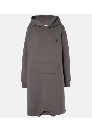 MM6 Maison Margiela Cotton-blend jersey sweater dress