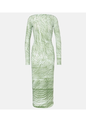 MM6 Maison Margiela Printed jersey midi dress