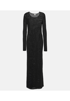 Toteme Crochet maxi dress