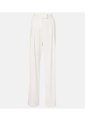 The Sei Pleated crepe wide-leg pants