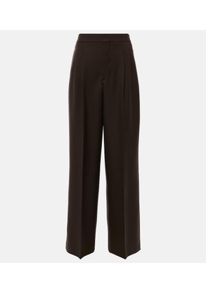 Ami Paris Virgin wool straight-leg pants