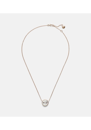 Pomellato Pom Pom Dot 18kt rose gold pendant necklace with mother-of-pearl and diamonds