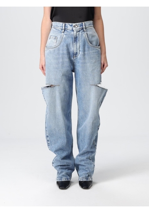 Jeans MAISON MARGIELA Woman color Gnawed Blue