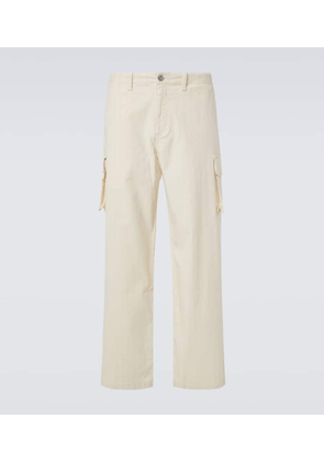 Our Legacy Mount striped cotton cargo pants