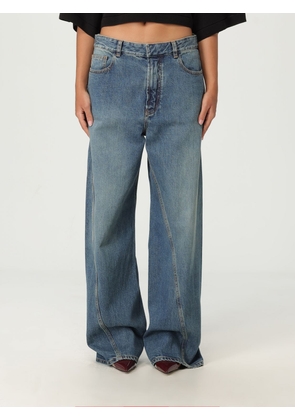 Jeans ALAÏA Woman color Blue