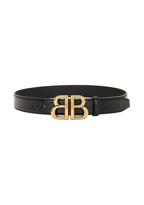 Balenciaga Monaco 30 Belt in Black - Black. Size 60 (also in 65).