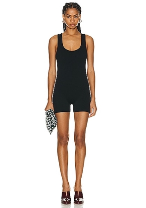 Bottega Veneta Sleeveless Romper in Black - Black. Size L (also in M).