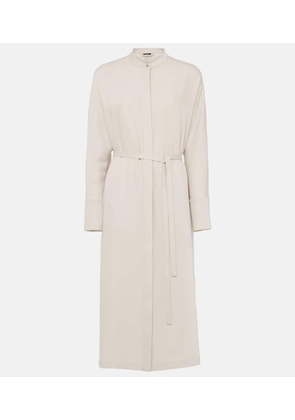 Joseph Dada belted cady midi dress