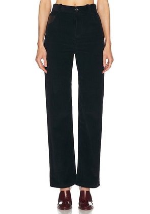 Bottega Veneta Corduroy Pant in Midnight Blue - Navy. Size 34 (also in 40).