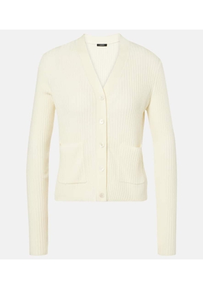 Joseph Ribbed-knit wool cardigan