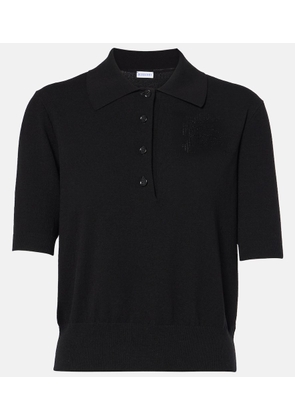 Burberry Cotton-blend polo shirt