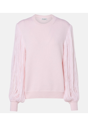 Alaia Tassel wool sweater