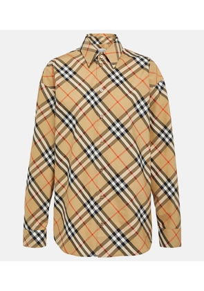 Burberry Burberry Check cotton shirt
