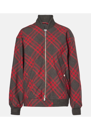 Burberry Burberry Check bomber jacket