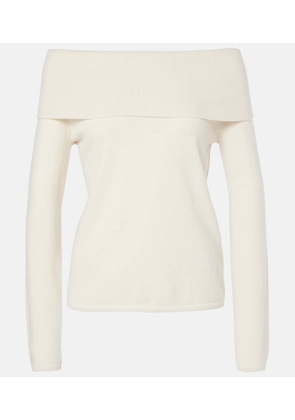 Jardin des Orangers Off-shoulder cashmere top