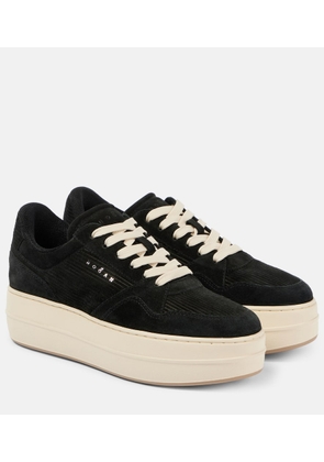 Hogan Skyscraper suede platform sneakers