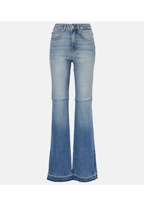 AG Jeans La Croisette high-rise flared jeans