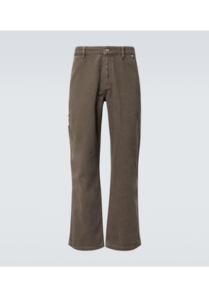 Frame Workwear canvas straight pants
