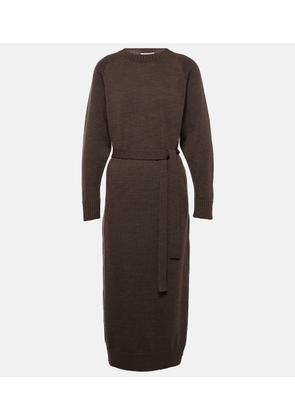 Max Mara Virgin wool midi dress
