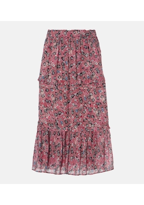 Marant Etoile Diya cotton voile maxi skirt
