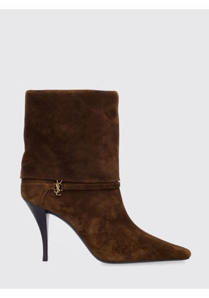 Boots SAINT LAURENT Woman color Brown
