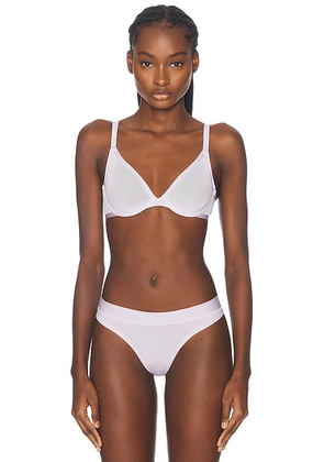 CUUP Mesh Plunge Bra in Lilac - Lavender. Size 32B (also in ).